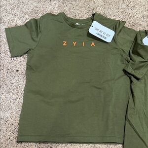 ZYIA Boy’s Army Green Freestyle Tee
